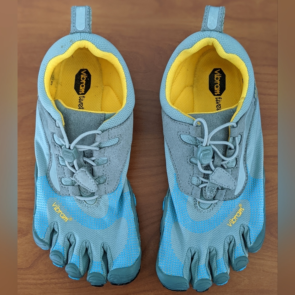 Grey Vibram Fivefingers Bikila LS 38